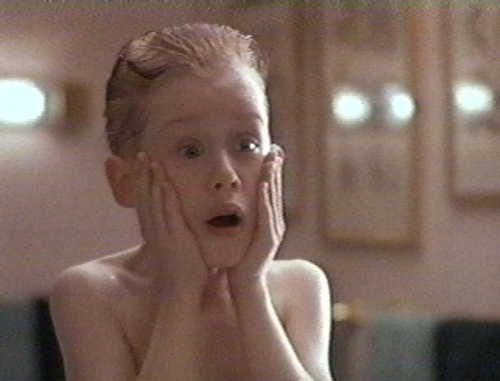 Home Alone Shocked
